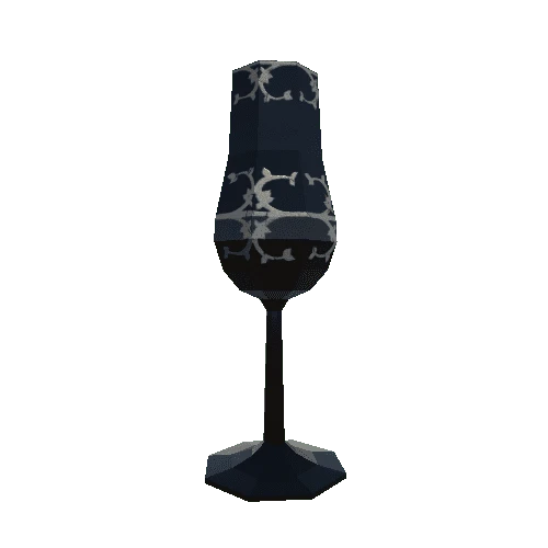 Liqueur glass black